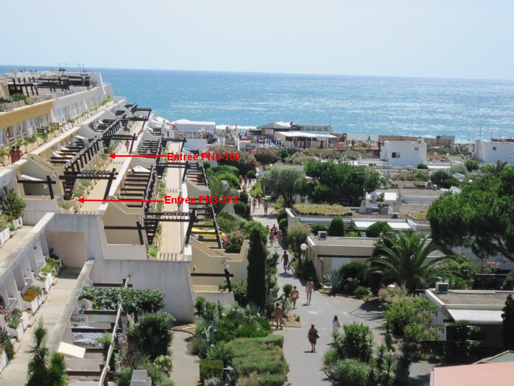 Emplacement studio Port Nature 2 Cap d'Agde Naturiste
